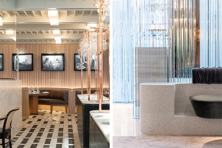 酒吧餐廳空間設計效果（guǒ）圖